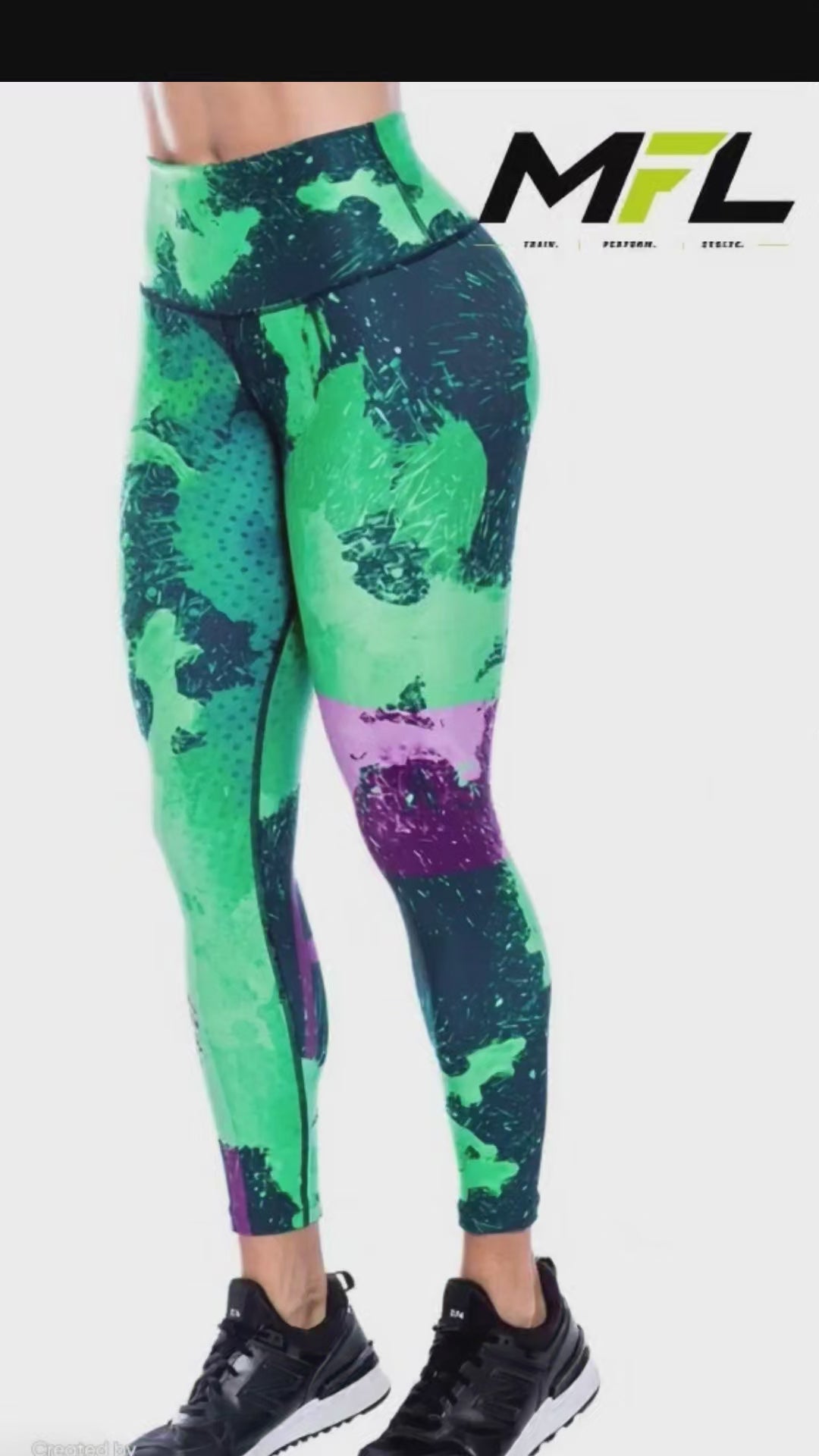 Emerald Pulse leggings