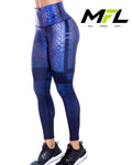 Blue Viper  leggings